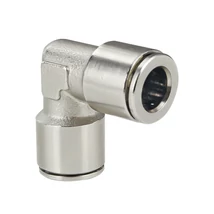Push-in connector | straight | metal