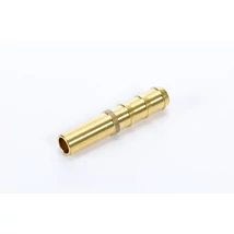 Adapter cutting ring to barbed hose connector