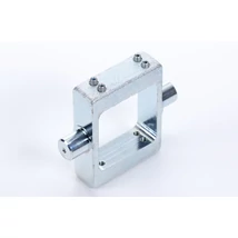 Intermediate hinge for cylinders with flat profile