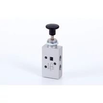 5/2-es nyomógombos szelep, monostabil - G1/8"
