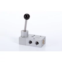 3/2-lever actuated valve with spring return, G 3/8"