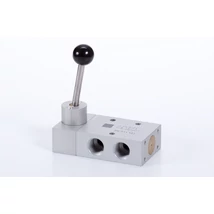 3/2-lever actuated valve with spring return, G 1/2"