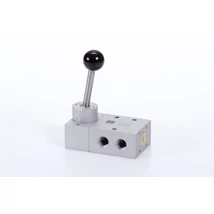 3/2-es kézi működtetésű szelep, bistabil - G1/4"