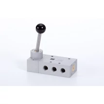 5/2-es kézi működtetésű szelep, bistabil - G1/4"