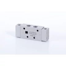 5/3-double pilot valve, centre closed, G 1/4"
