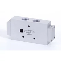 5/3-double pilot valve, centre pressurized, G 3/4"