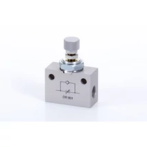 Block form flow regulator | one-way | precision adjustment - G1/4"