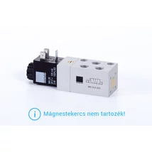 3/2-es elektromos vezérlésű szelep, monostabil - alaph.zárt - G1/8"