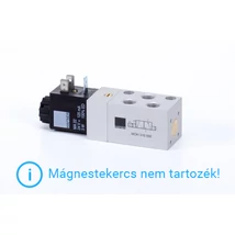 3/2-es elektromos vezérlésű szelep, monostabil - alaph.nyitott - G1/8"