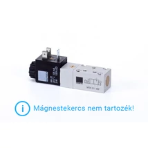 3/2-es elektromos vezérlésű szelep, monostabil - alaph.nyitott - M5