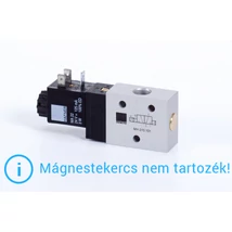 3/2-sing. solenoid-valve, n.c., air spring, G 1/4"