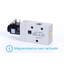 3/2-sing. solenoid-valve, n.o., air spring, G 3/8"
