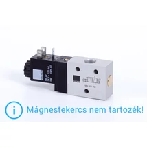 3/2-sing. solenoid-valve, n.c., combined spring, G 1/4"