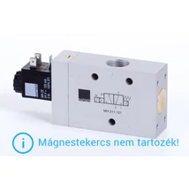 3/2-sing. solenoid-valve, n.c., combined spring, G 1/2"