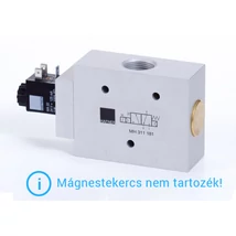 3/2-sing. solenoid-valve, n.c., combined spring, G 3/4"