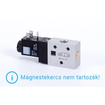 3/2-sing. solenoid-valve, n.o., combined spring, G 1/4"