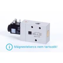 3/2-sing. solenoid-valve, n.o., combined spring, G 1/4