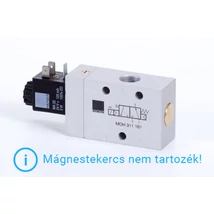3/2-sing. solenoid-valve, n.o., combined spring, G 3/8"