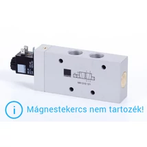 5/2-sing. solenoid-valve, air spring, G 1/2"