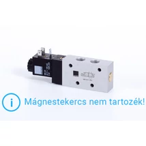 5/2-sing. solenoid-valve, combined spring, G 1/4"