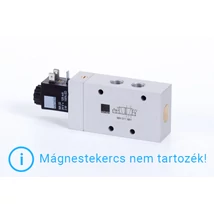 5/2-sing. solenoid-valve, combined spring, G 1/4"