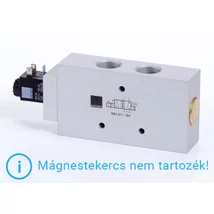 5/2-sing. solenoid-valve, combined spring, G 3/4"
