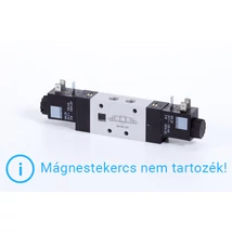 5/3-solenoid-valve, centre closed, G 1/8"
