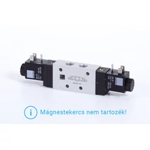 5/3-solenoid-valve, centre exhausted, G 1/4"