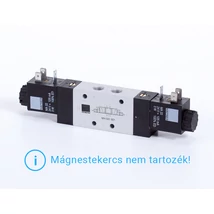 5/3-solenoid-valve, centre pressurized, G 1/8"