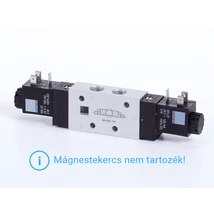 5/3-solenoid-valve, centre pressurized, G 1/4"
