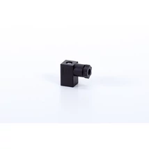 Connector 16mm, DIN C, black assembled