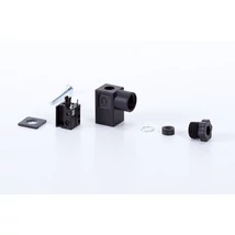 Connector 16mm, DIN C, black individually packed
