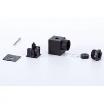 Connector 30mm, DIN A, black