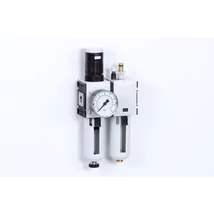 Levegő-előkészítő egység - 8 bar - 5 mikron + Manométer (FS-1)