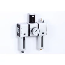 Levegő-előkészítő egység - 8 bar - 5 mikron + Manométer (FS-2)