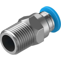 QS-3/8-12 Festo dugaszolható (Push-In) egyenes csatlakozó