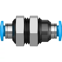 QSS-6 Festo dugaszolható (Push-In) átvezető csatlakozó