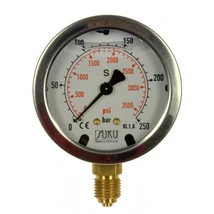 Pressure gauge - 4 bar - G1/8" - rear connection