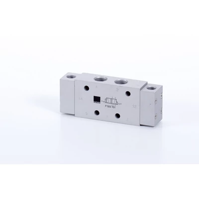5/2-es pneumatikus vezérlésű szelep, bistabil, diff.dugattyús - G1/4"
