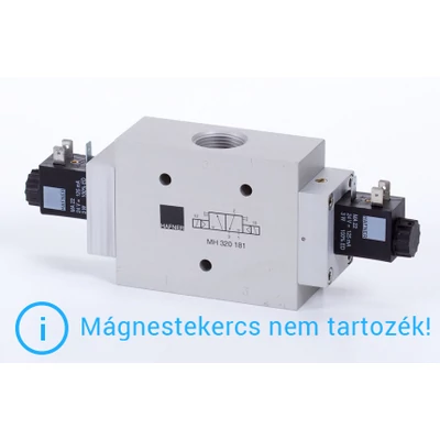3/2-double solenoid valve, G 3/4"