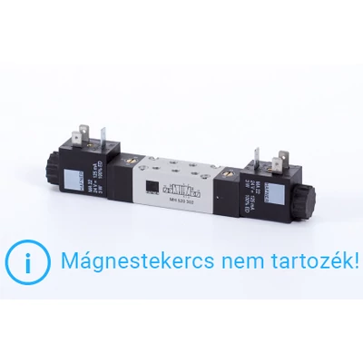 5/2-double solenoid-valve, M5, all ports on top
