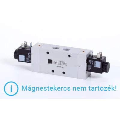 5/2-es elektromos vezérlésű szelep, bistabil - G1/4"