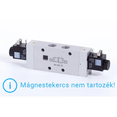 5/2-es elektromos vezérlésű szelep, bistabil - G3/8"