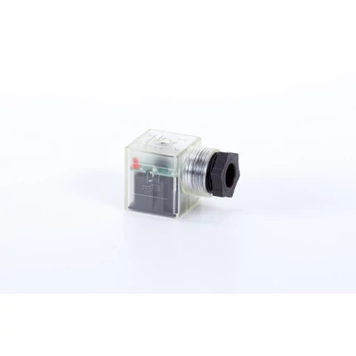 Elektromos csatlakozó - 30mm - LED (piros) + Varisztor - 24V AC/DC